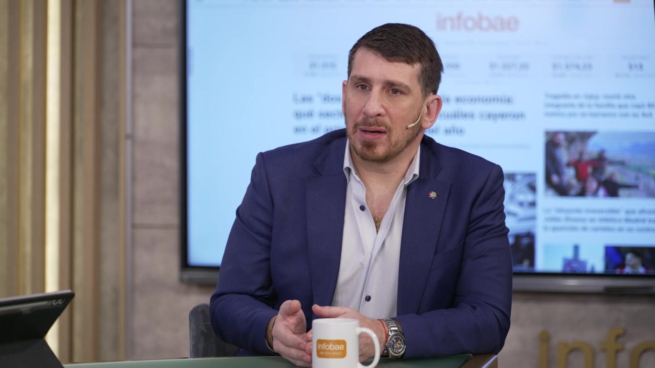 Mauro Berenstein, presidente de la DAIA, en los estudios de Infobae