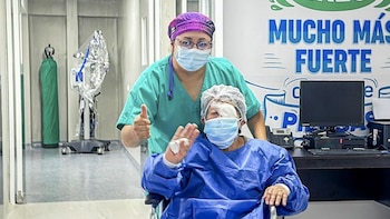 Una mujer oriunda de Chota