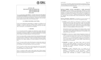 El CNE abrió indagación preliminar contra Iván Cepeda por irregularidades en la financiación de su campaña. Lo requirió para que se pronuncie al respecto - crédito @juanmartinbc/X