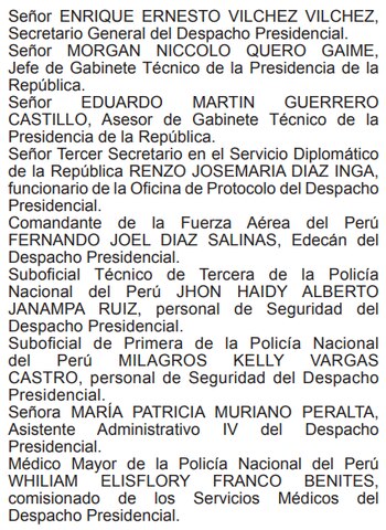 Miembros de la PCM que