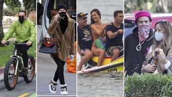 Arnold Schwarzenegger paseó por Los