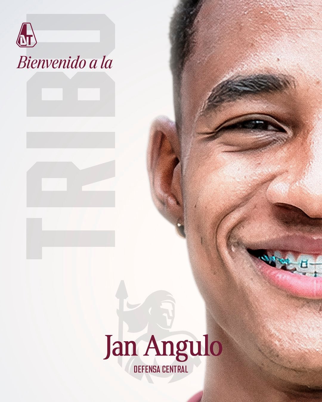 Poster Deportes Tolima anunciando seus novos jogadores - créditos