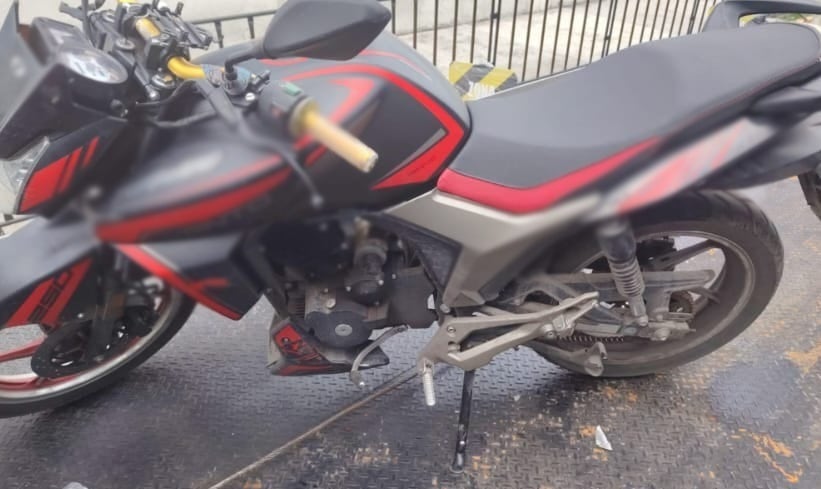 La motocicleta asegurada
(SSEM)