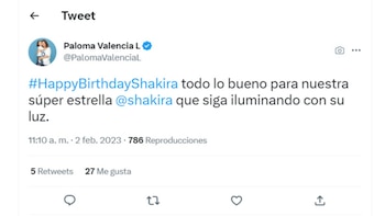 Feliz cumpleaños a Shakira