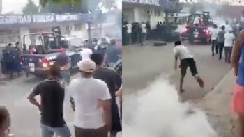 Pobladores de Juárez, Chiapas, incendiaron