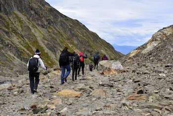 El Glaciar Vinciguerra, uno de los destinos de trekking más populares de Tierra del Fuego, presenta alta dificultad y exigencia física (Secretaría de Turismo de Ushuaia)