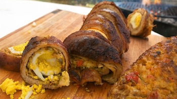 El matambre relleno a la