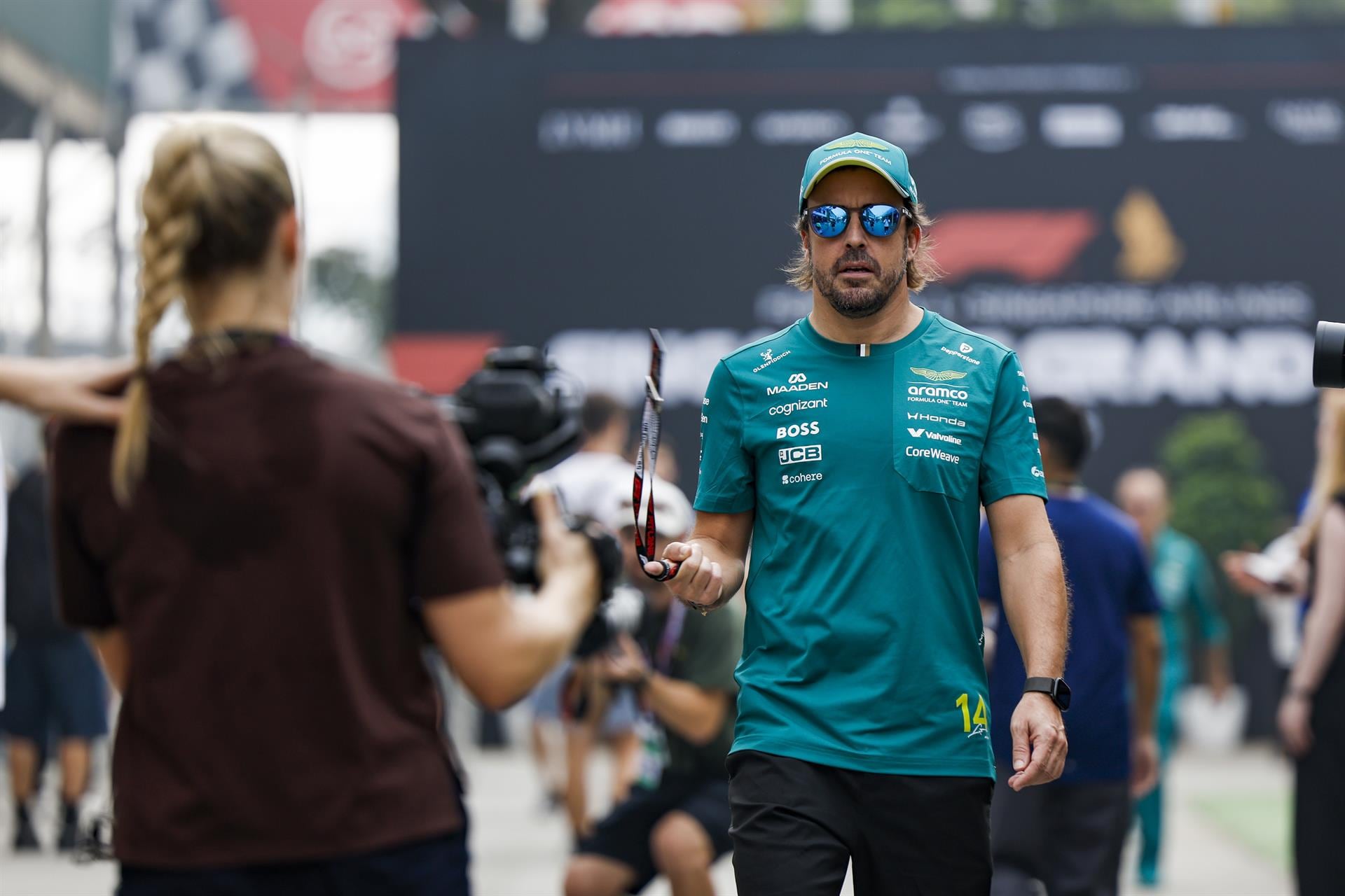 Fernando Alonso: "Soy razonablemente optimista con el próximo año"