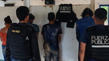 Golpe a la minería ilegal en zona norte de Costa Rica: Fuerza Pública detuvo a 12 personas en operativos recientes