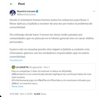 Mauricio Lizcano responde a denuncian