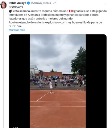 El 'Tigre' Arraya compartió las