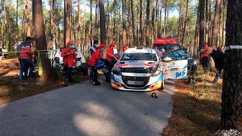 Laura-Salvo-accidente-copilota-rally