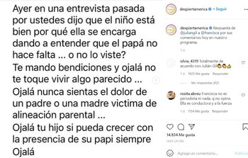 La respuesta del programa matutino