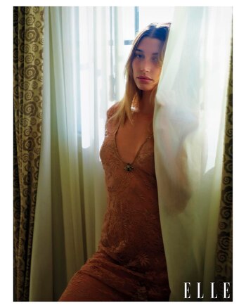 La top model lució un