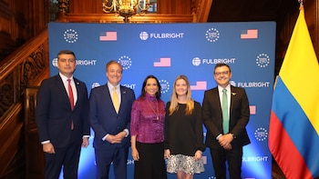 Fulbright celebró sus 80 años y los 70 del acuerdo binacional con Colombia en la Embajada en Washington