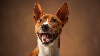 Perro Basenji, raza antigua, perro sin olor, tamaño compacto, pelaje suave, perro curioso, gran agilidad, perro elegante - (Imagen Ilustrativa Infobae)