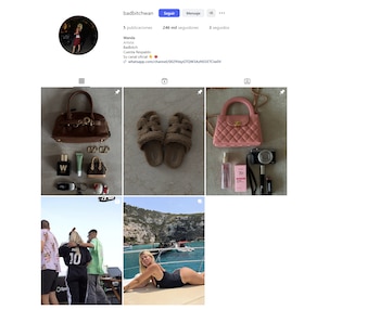 Wanda Nara utilizó su cuenta