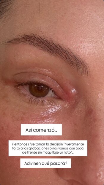 La conductora explicó en redes