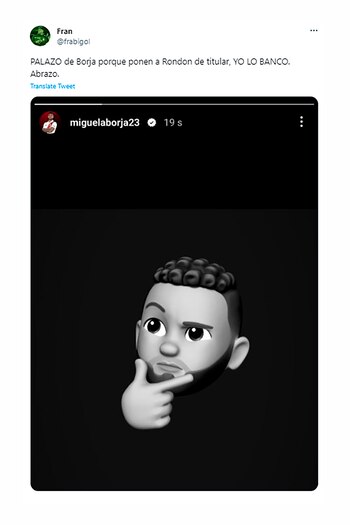 El posteo de la polémica