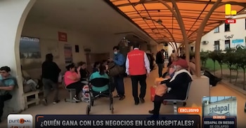 Hospitales públicos de Lima pierden espacios para atender pacientes por negocios privados subarrendados. Captura: Punto Final.