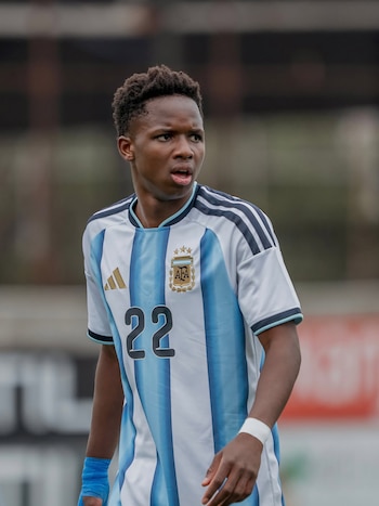 Kiki Ramos, el jugador de la Sub 17 de Argentina que nació en Haití