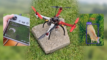 Cuidado de páramos y ganado con drones