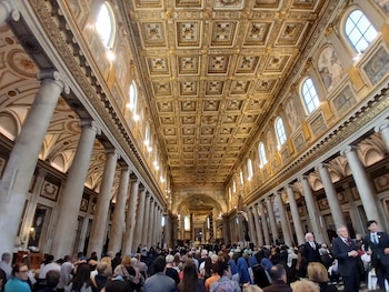 misa por el primer aniversario de la muerte de Francisco en Roma