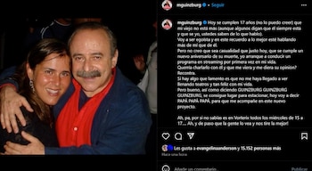 El posteo de Malena a