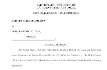 El comienzo del documento de