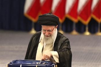 El líder supremo de Irán,