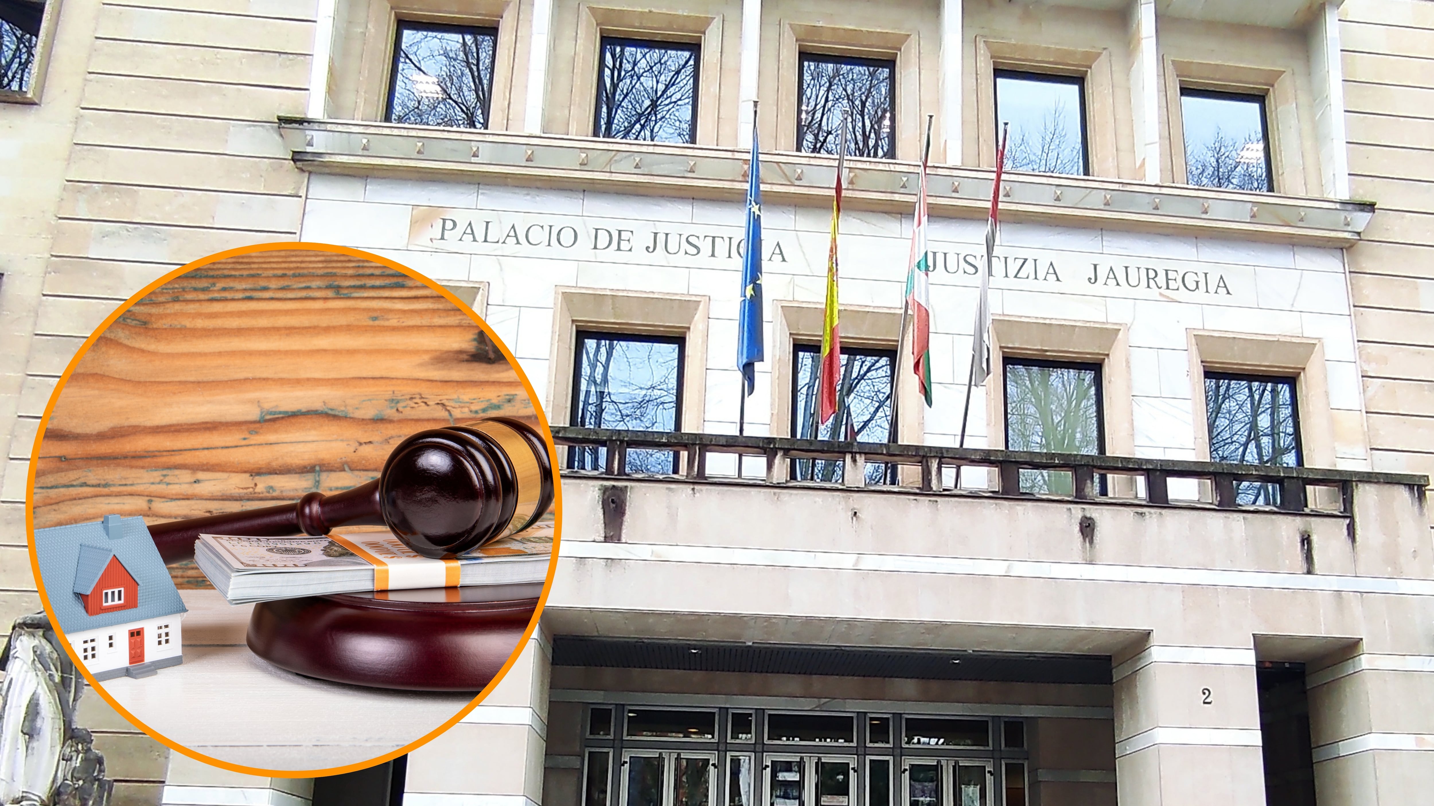 Fachada del Tribunal Superior de Justicia del País Vasco. (Europa Press)