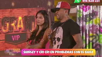 Shirley Arica y Cri Cri olvidaron el baile durante el reto de ‘La Granja VIP’. YouTube