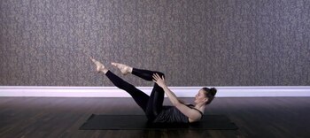 En el estiramiento de una