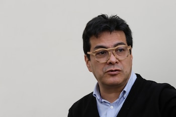 El alto comisionado para la paz de Colombia, Danilo Rueda, en una fotografía de archivo. EFE/Carlos Durán Araújo