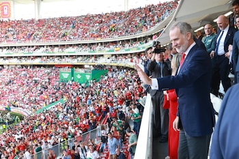 Lo que no se vio del paso de rey Felipe VI por el Mundial 2026 (Casa Real)