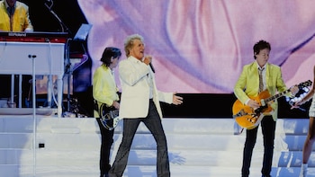 Un incansable Rod Stewart y la reivindicación de Cyndi Lauper conquistan el inicio de la segunda semana de Rock in Rio