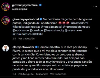 Jhonny Rivera no fue el