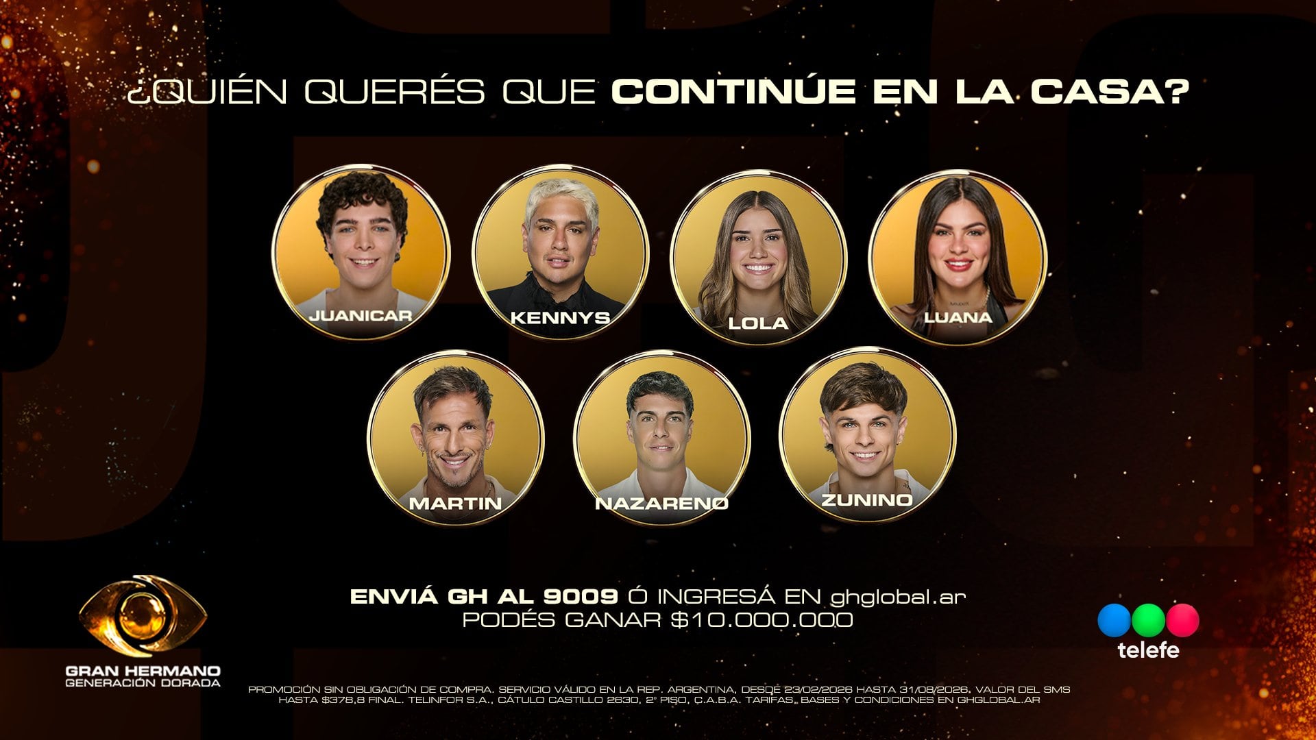 Las encuestas en redes como Instagram y X revelan discrepancias, pero muestran como posibles eliminados a Lola, Martín, Luana y Zunino