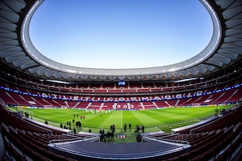 Vista general del estadio Metropolitano.