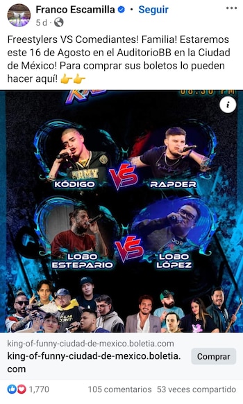 En un inicio se indicó