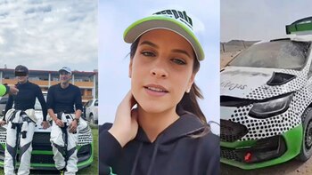 María Pía Copello muestra accidente