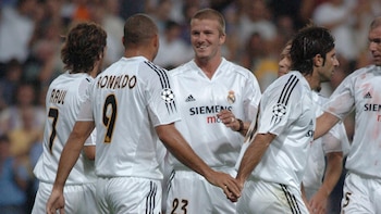 Raúl, Beckham, Figo, Ronaldo y