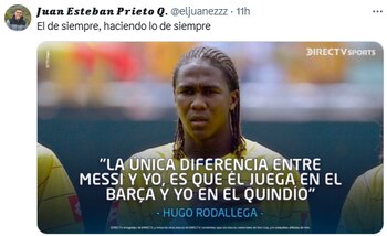 Rodallega juega igual que Messi, no importa cuando leas esto - crédito redes sociales