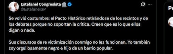 Estefanel Gutiérrez - crédito @EstefanelGP/X
