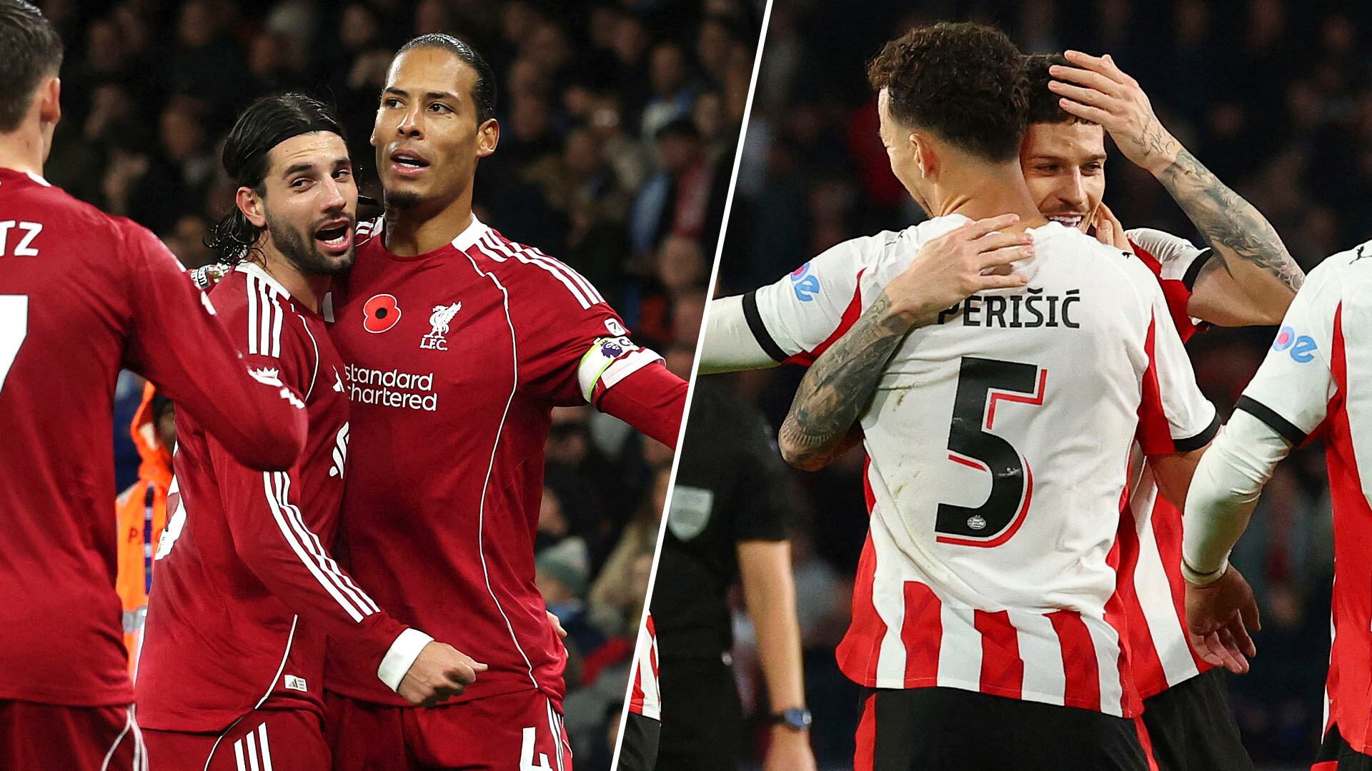 Liverpool recibe al PSV en la Champions League