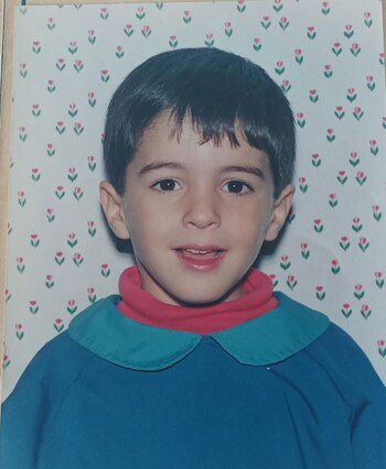 Matías en sala de 4,