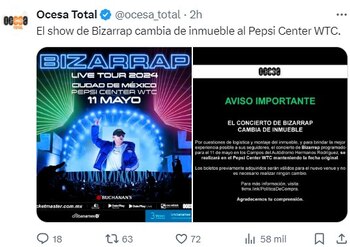 (Captura de pantalla/@ocesa_total)