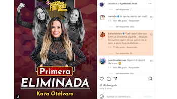 Kata Otálvaro, primera eliminada de