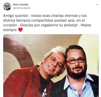 La despedida de Beto Casella