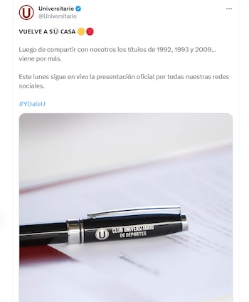 Antonio García Pye fue anunciado